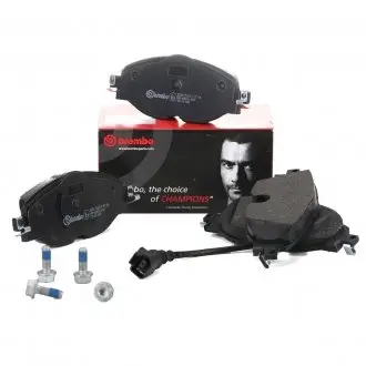 P85126 Колодки тормозные (передние) Seat Leon/VW Golf VII 1.2TSI-2.0TDI 12- (TRW) (с датчиком) BREMBO подбор по vin на Brocar