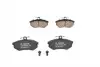 0986466700 Колодки тормозные (передние) Audi 80/90/100/200 77-96/VW Corrado 88-95 BOSCH підбір по vin на Brocar