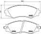 P10006 Тормозные колодки к-кт. BREMBO підбір по vin на Brocar