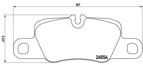 P65020 Гальмівні колодки дискові BREMBO підбір по vin на Brocar