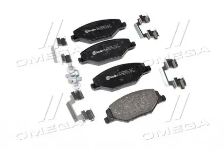 P85121 Тормозные колодки к-кт. BREMBO подбор по vin на Brocar
