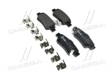 P28046 Гальмівні колодки дискові BREMBO підбір по vin на Brocar