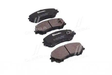 P56100 Тормозные колодки к-кт. BREMBO подбор по vin на Brocar