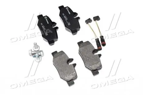 P50051 Гальмівні колодки дискові BREMBO підбір по vin на Brocar