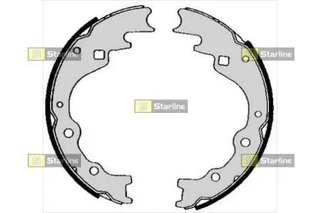 BC05450 Тормозные колодки к-кт. STARLINE подбор по vin на Brocar