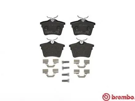 P61079 Тормозные колодки к-кт. BREMBO подбор по vin на Brocar