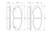 0986461124 Гальмівні колодки дискові BOSCH підбір по vin на Brocar