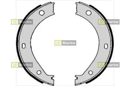 BC04690 Тормозные колодки к-кт. STARLINE подбор по vin на Brocar