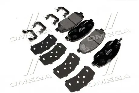 P30036 Гальмівні колодки дискові BREMBO підбір по vin на Brocar