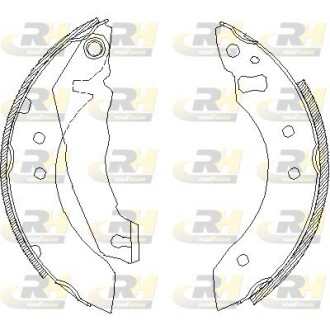 405100 Гальмівні колодки барабанні ROADHOUSE підбір по vin на Brocar