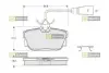 Тормозные колодки к-кт. BD S207