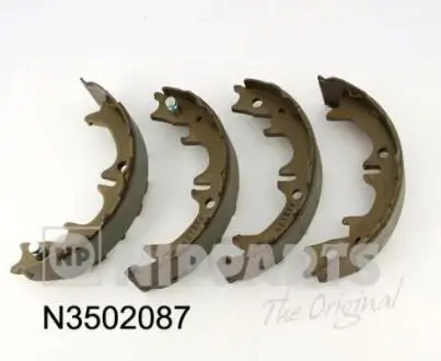 N3502087 Тормозные колодки к-кт. NIPPARTS подбор по vin на Brocar