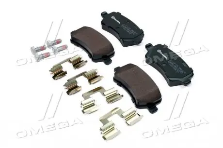 P24078 Гальмівні колодки дискові BREMBO підбір по vin на Brocar