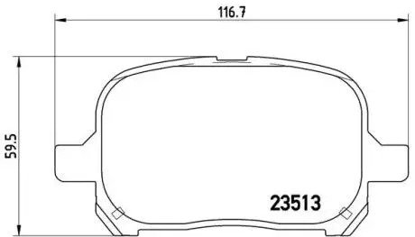 P83040 Тормозные колодки к-кт. BREMBO подбор по vin на Brocar