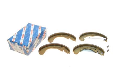 0986487213 Колодки тормозные (задние) Opel Corsa/Kadett -94 (барабанные) (200x28) BOSCH підбір по vin на Brocar