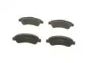 0986494110 Колодки гальмівні (задні) Fiat Ducato/Citroen Jumper/Peugeot Boxer 06- (Bosch) BOSCH підбір по vin на Brocar