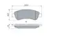 0986494110 Колодки гальмівні (задні) Fiat Ducato/Citroen Jumper/Peugeot Boxer 06- (Bosch) BOSCH підбір по vin на Brocar