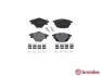P61124 Тормозные колодки к-кт. BREMBO підбір по vin на Brocar