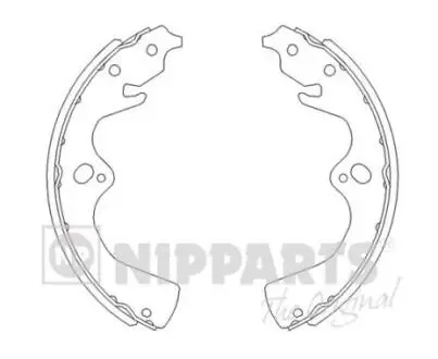 J3500307 Тормозные колодки к-кт. NIPPARTS подбор по vin на Brocar