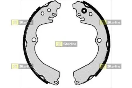 BC06230 Тормозные колодки к-кт. STARLINE подбор по vin на Brocar