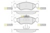 BDS112 Гальмівні колодки дискові STARLINE підбір по vin на Brocar
