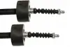 LABR0908 Трос стояночного тормоза L=2X1400/1593 mm STARLINE підбір по vin на Brocar