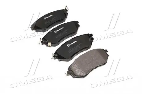 P78017 Тормозные колодки к-кт. BREMBO подбор по vin на Brocar