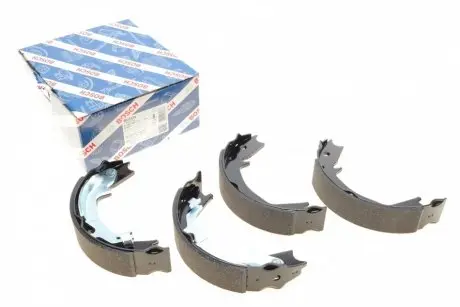 0986487711 Колодки ручника Hyundai Santa Fe 00-10/Elantra 05-/Kia Optima 15-/Sportage 04- (190x40) BOSCH подбор по vin на Brocar