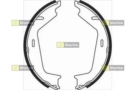 BC08260 Гальмівні колодки барабанні STARLINE підбір по vin на Brocar