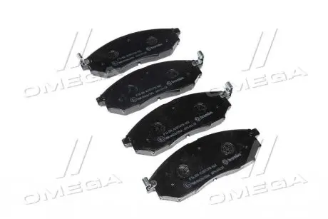 P56058 Гальмівні колодки дискові BREMBO підбір по vin на Brocar