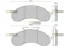 Гальмівні колодки дискові BD S390