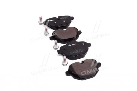 P06064 Колодки гальмівні (задні) BMW 5/X3 (E83) 10- BREMBO підбір по vin на Brocar