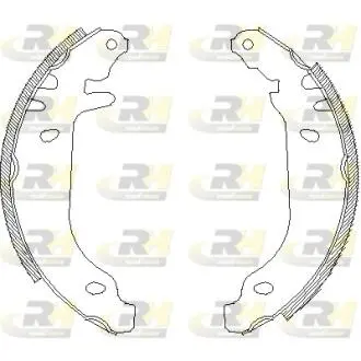 416900 Тормозные колодки к-кт. ROADHOUSE подбор по vin на Brocar