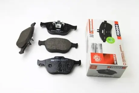 FVR1568 Тормозные колодки к-кт. FERODO подбор по vin на Brocar