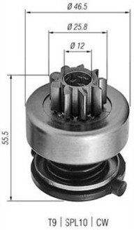 940113020254 Ведущая шестерня, стартер 940113020254 MAGNETI MARELLI MAGNETI MARELLI підбір по vin на Brocar