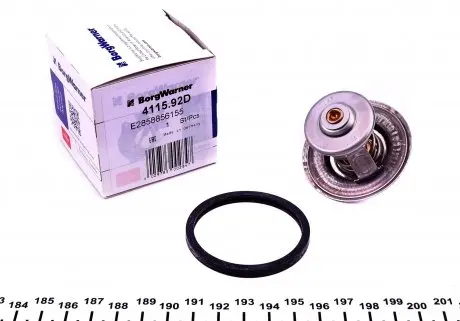 411592D Термостат Opel Ascona/Astra/Kadett/Vectra 1.6-1.7D 84-00 WAHLER підбір по vin на Brocar