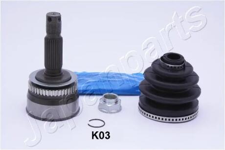 GIK03 Шарнирный комплект, приводной вал JAPANPARTS підбір по vin на Brocar