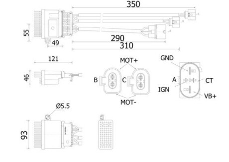 ABR78000S STEROWNIK DMUCHAWY AUDI MAHLE / KNECHT підбір по vin на Brocar