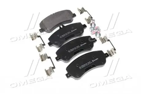P50086 Тормозные колодки к-кт. BREMBO подбор по vin на Brocar