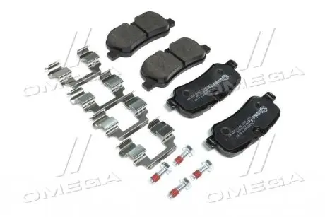 P44013 Гальмівні колодки дискові BREMBO підбір по vin на Brocar