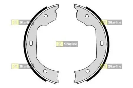 BC09110 Гальмівні колодки барабанні STARLINE підбір по vin на Brocar