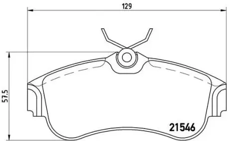 P56022 Гальмівні колодки дискові BREMBO підбір по vin на Brocar