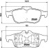 P68057 Гальмівні колодки к-кт. BREMBO підбір по vin на Brocar