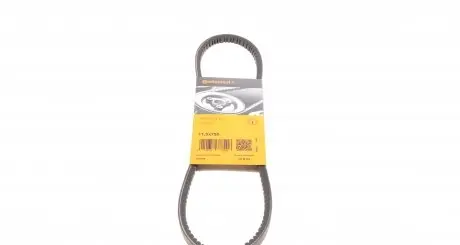 115X755LD Ремінь генератора VW Caddy/Golf/Passat/Polo 1.4-2.0 91-02/Seat Alhambra/Ibiza 91-10 (755x11.5) CONTITECH підбір по vin на Brocar
