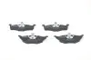 0986424502 Комплект тормозных колодок, дисковый тормоз BOSCH підбір по vin на Brocar