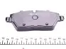 0252391517 Колодки гальмівні (передні) BMW 1 (E87) 03-12 MEYLE підбір по vin на Brocar