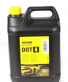 95002300 Рідина гальмівна DOT4 (5L) TEXTAR підбір по vin на Brocar