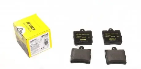 2191901 Колодки тормозные (задние) MB (W202/203/208/210) 93-11 (Teves) Q+ TEXTAR подбор по vin на Brocar