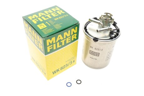 WK8233X Фільтр палива MANN підбір по vin на Brocar