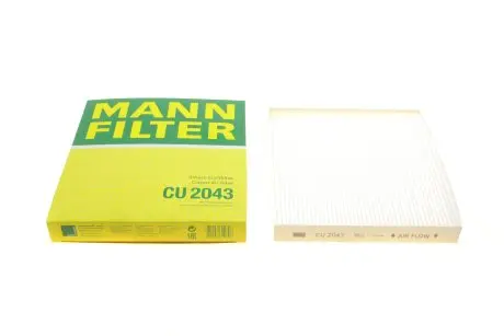 CU2043 Фільтр салону Mazda 6 02-/ CX-7 1.0-2.5 07-13 MANN підбір по vin на Brocar